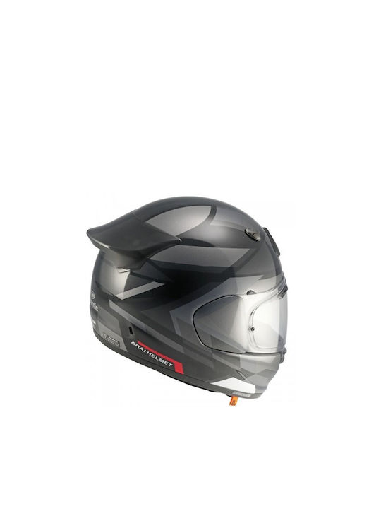 arai helmet black glossy shiny checkered Quantum-X - Diamond - Size S density EPS liner with as many as 5 different densities in one liner QuANTUM-X | RAY BLACK |