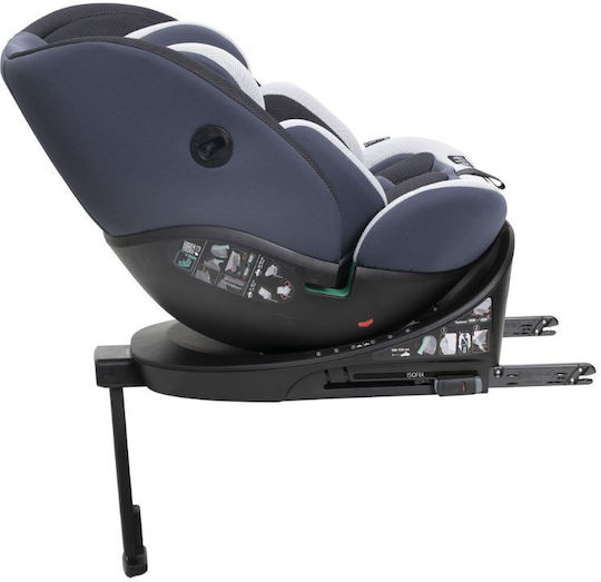 Chicco EverOne Baby Car Seat i-Size with Isofix Silver Ink 0-36 kg