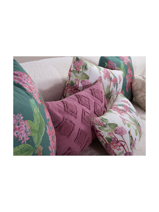 Nef-Nef Homeware Sofa Cushion Dream From 100% Cotton Green 50x50cm