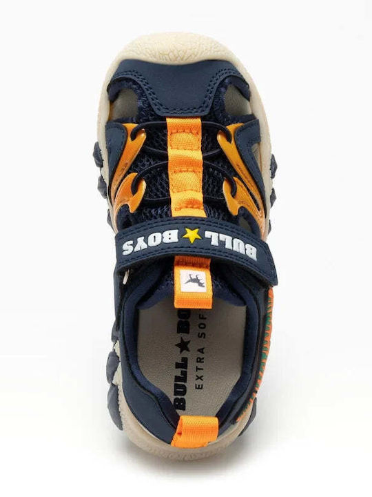 Shoe Sandals Anatomic with Velcro & Lights Blue