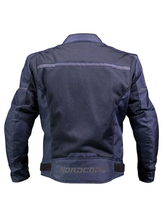 Nordcode Aero-R II Oversize Καλοκαιρινό Ανδρικό Μπουφάν Μηχανής Μπλε