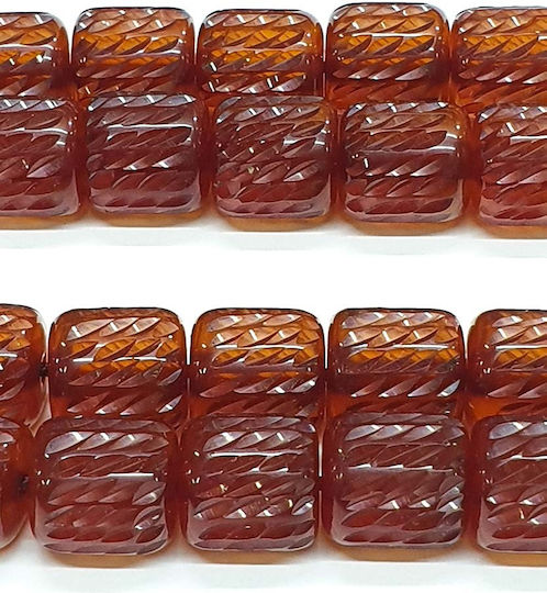 Roloi Komboloi Graven Mastic Worry Beads Honey 37cm