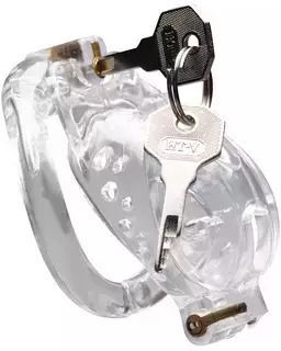 Double Lock Closed Adjustable Chastity Cage Xr Brands