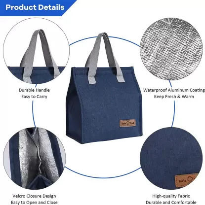 Vero Bags Vero School Insulated Food Case Blue