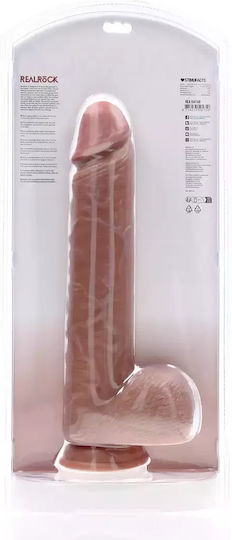 Shots Ρεαλιστικό Dildo με Όρχεις και Βεντούζα 16cm