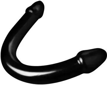 XR Διπλό Dildo Μαύρο 71cm