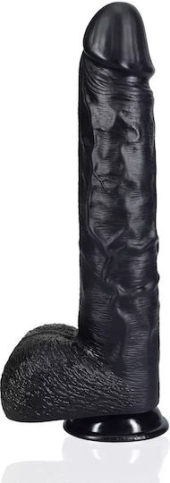 Shots Ρεαλιστικό Dildo με Όρχεις και Βεντούζα 35.5cm