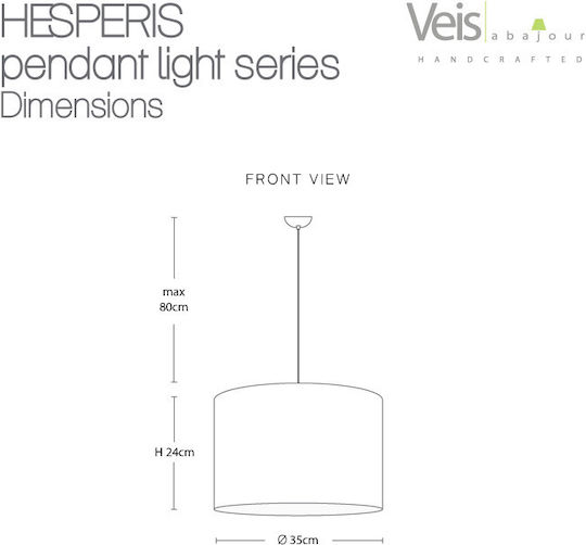 Veis Pendant Light Gray