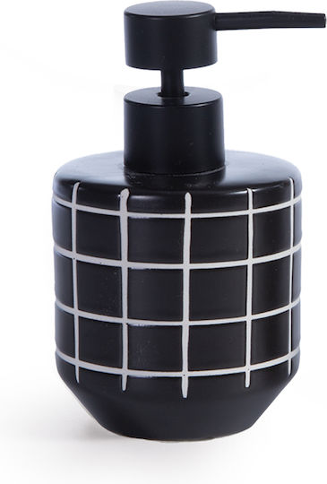 Nef-Nef Homeware Dispenser Κεραμικό Μαύρο 280ml
