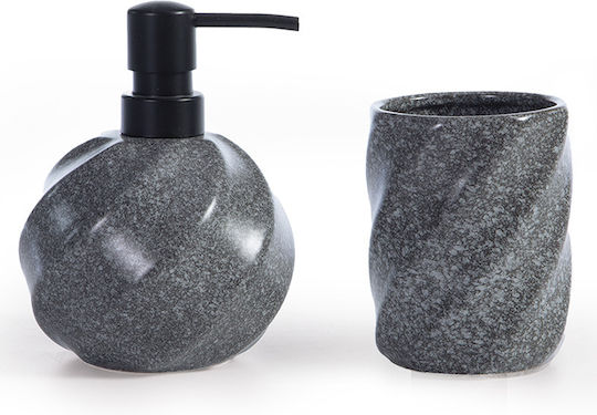 Nef-Nef Homeware Dispenser Ceramică Gri 480ml