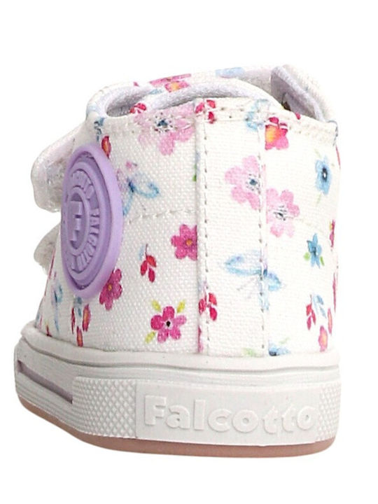 Παιδικά Sneakers με Σκρατς Λευκά
