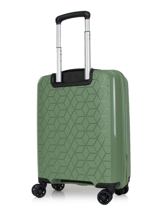 Verage Valiză de Călătorie Cabină Dură Mentă cu 4 roți Înălțime 55cm VG18106-S