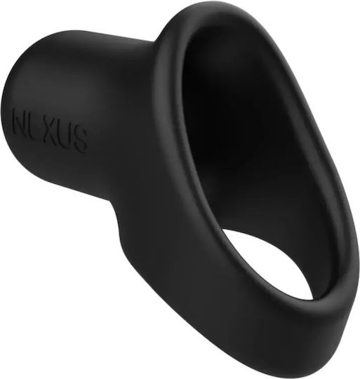 Nexus Δαχτυλίδι Πέους & Όρχεων Σιλικόνης Μαύρο