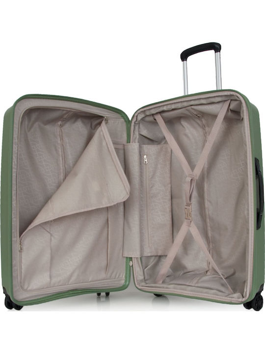 Verage Medium Hard Travel Suitcase Mint with 4 Wheels Height 69cm