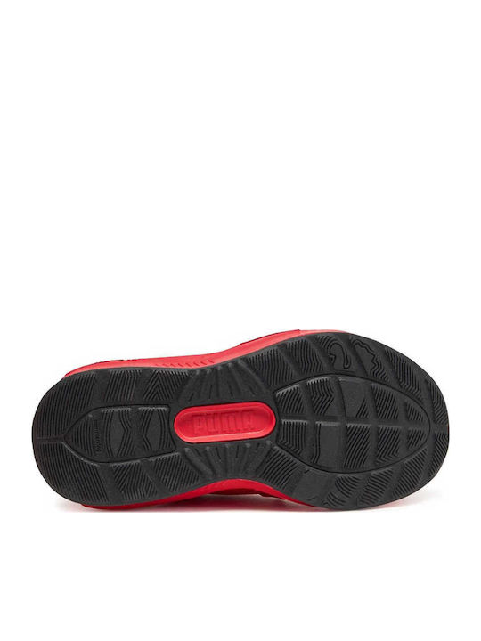 Enzo 5 Kids Sports Shoes Running with Laces Red