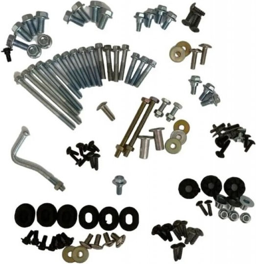 Complete Kit of Fairing & Engine Bolts Honda Astrea Grand C100 Gn5 Indonesia