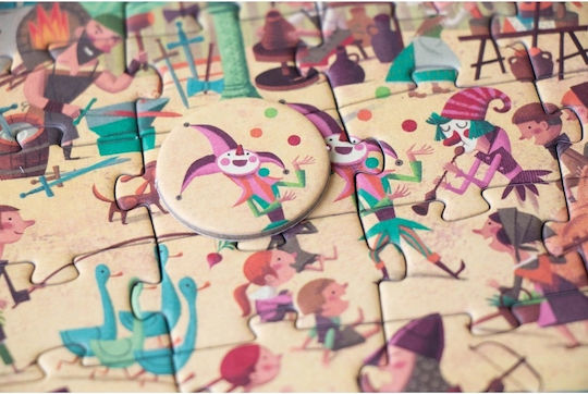 Puzzle pentru Copii Castel pentru 5+ ani+ Ani Londji