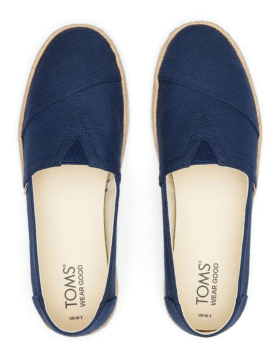 Alpargata Rope 2.0 Women's Fabric Espadrilles Navy Blue