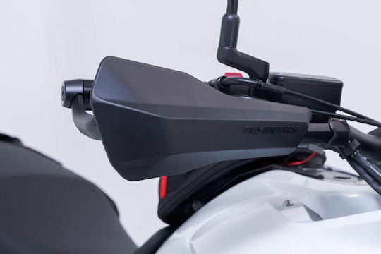 SW-Motech Προστατευτικές Χούφτες Μηχανής σε Μαύρο χρώμα