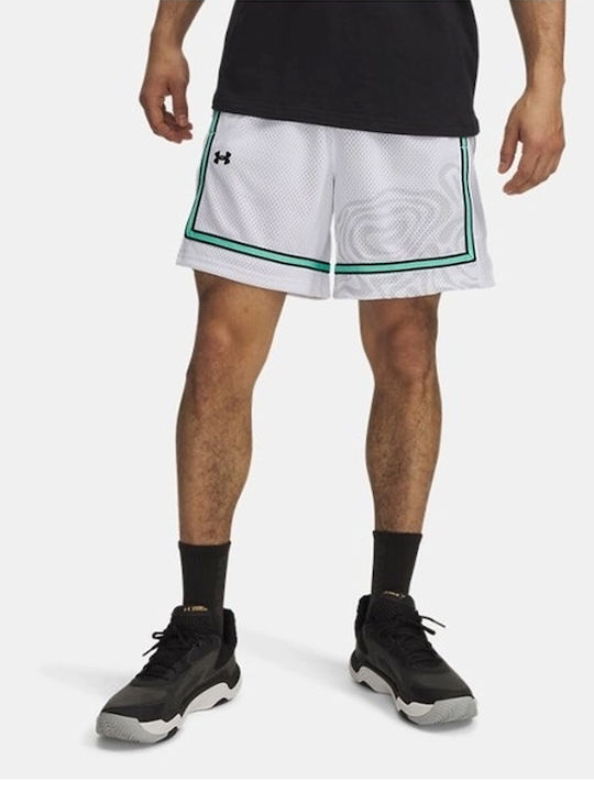 Men's Athletic Shorts White