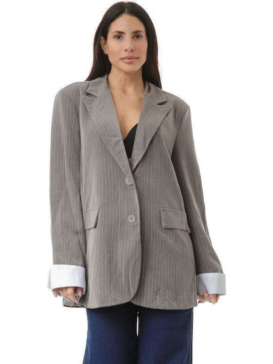 Silia D Women's Blazer Grey