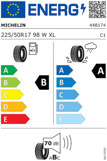 Michelin Primacy 5 225/50R17 98E-Commerce-Website XL Sommerreifen Reifen für Passagier Auto
