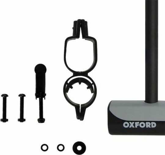 Oxford Motorradschloss Schwarz Farbe