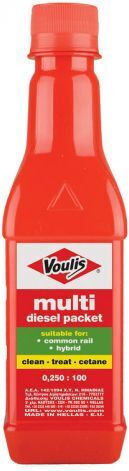 Voulis Multi Diesel Pachet Aditiv Îmbunătățitor De Combustibil Auto 250ml