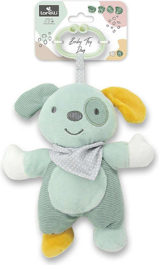 Lorelli Pendant Toy for Crib and Stroller Dog Green Natural for 0++ Months