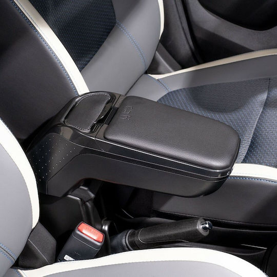 Rati Armster 2 Car PU Armrest for Peugeot 2008 2020+ Black