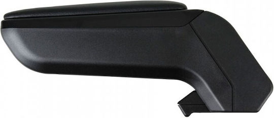 Rati Armster Τεμπέλης Αυτοκινήτου από Δερματίνη Συμβατός με Chevrolet Spark σε Μαύρο Χρώμα