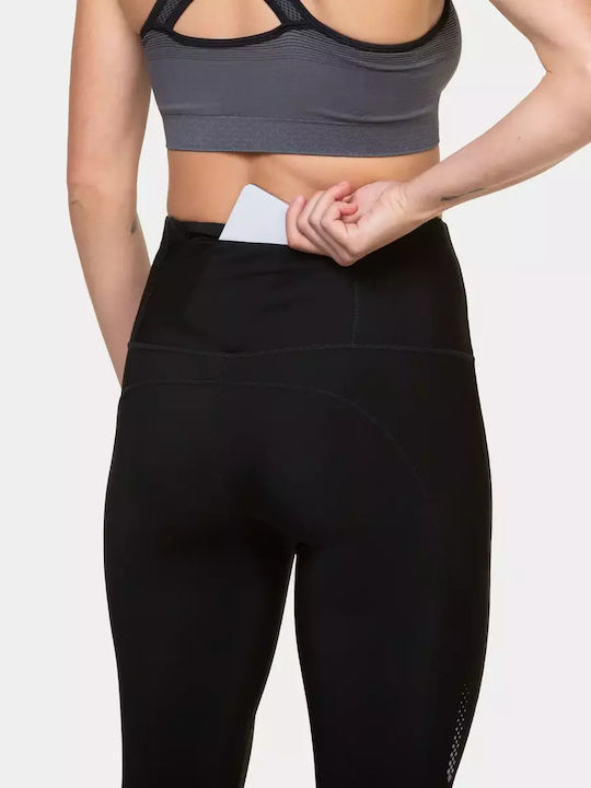 Instruire Colanti de femei Cropped Colanti Black