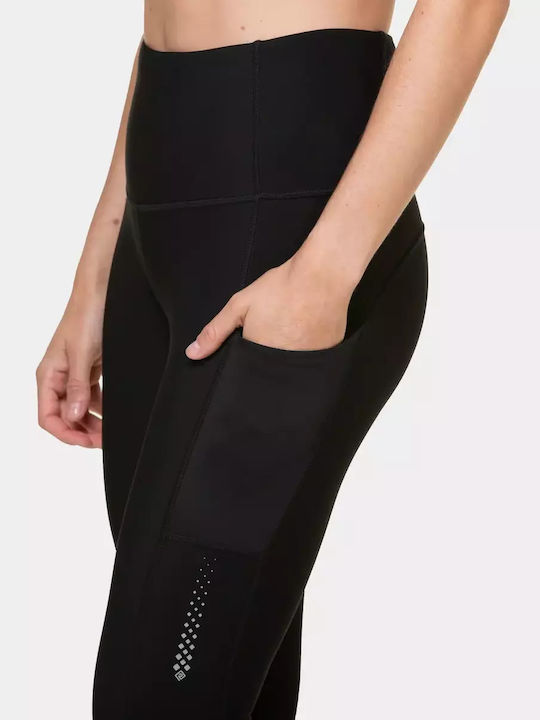 Instruire Colanti de femei Cropped Colanti Black