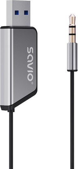 Savio FM Car Transmitter with AUX / Bluetooth / USB
