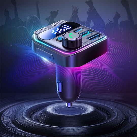 Joyroom FM Transmitter Αυτοκινήτου με Bluetooth