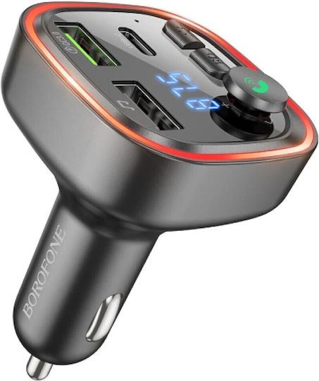 Borofone FM Transmitter Αυτοκινήτου Bc48 mit Bluetooth / USB