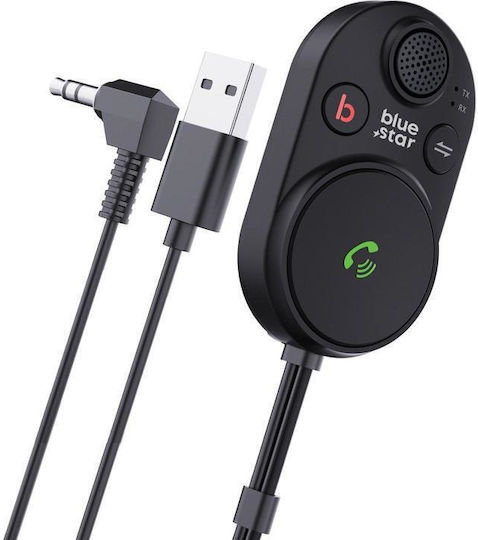 Blue Star FM Transmitter Αυτοκινήτου με Bluetooth / AUX