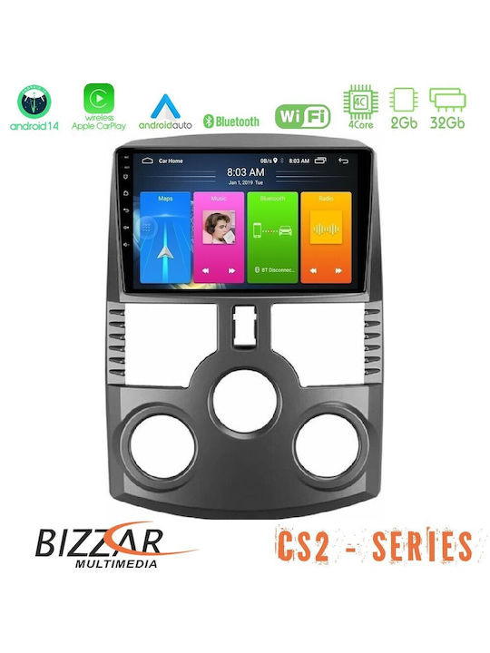 Bizzar Car Audio System for Daihatsu Terios 2006-2017 (Bluetooth/USB/AUX/WiFi/GPS/Apple-Carplay/Android-Auto) with Touch Screen 9"