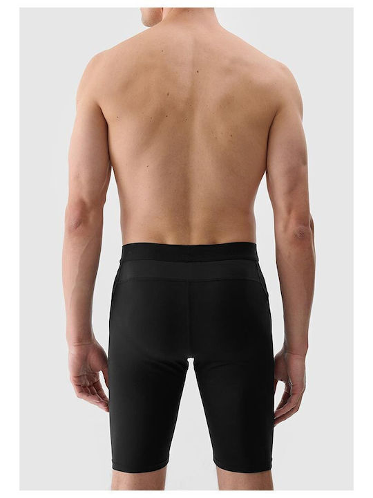 4F Pantaloni termici pentru barbati Negru
