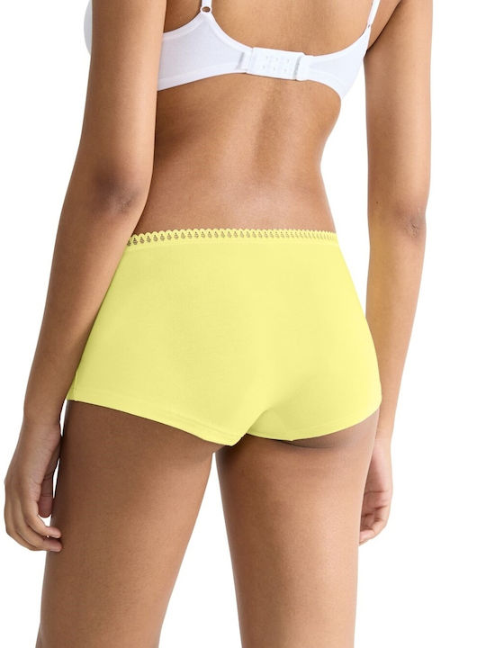Women's Slip Yellow-Orange