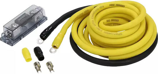 Ground Zero GZPK Set Car Audio Cables 35 mm² 2 AWG CCA 200 A ANL