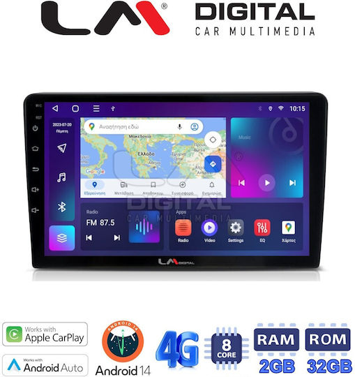 LM Digital Monitor for Car Dashboard Mazda 2 with /G/P/S/