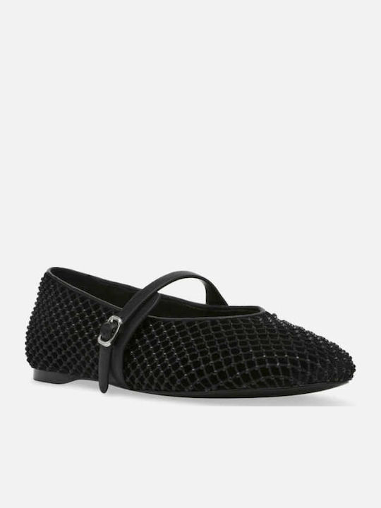 Ballerinas With strap Black