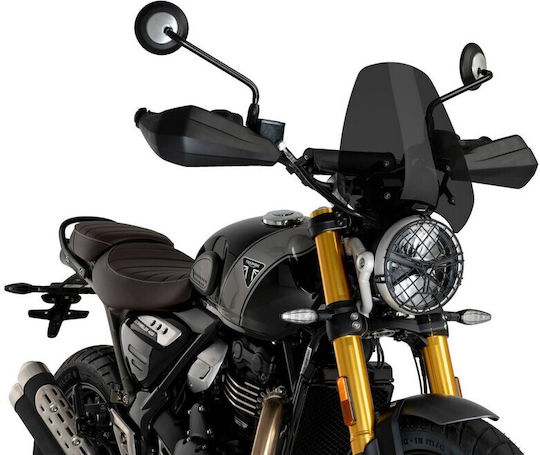Puig Generation Sport Motorcycle Windshield & Windscreen Tinted Visor for Triumph Speed 21933F
