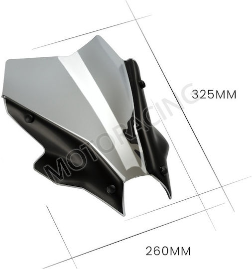 Puig Motorcycle Windshield & Windscreen Tinted Visor for Yamaha MT-09 604-02-6011039