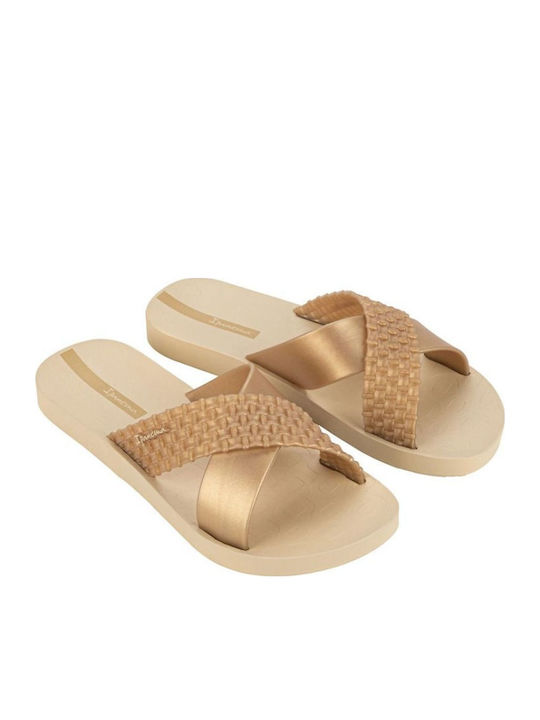 Anatomica Sense Slide Fem Frauen Flip Flops in Beige Farbe