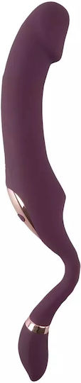 Javida Vibrator Δονηteur G-Punkt mit Fernbedienung 18,7cm Lila
