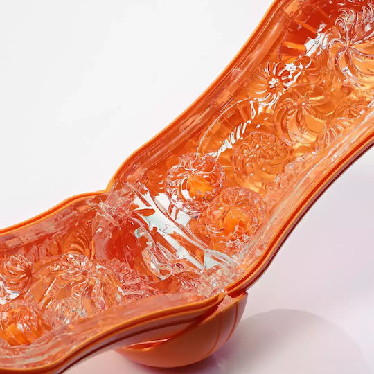 Tenga Flip Orb Ρεαλιστικός Δονητής 17.8cm Πορτοκαλί