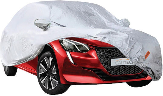 Cartech Covers 410x168x125cm Waterproof XLarge for Hatchback / Sedan Secured with Straps