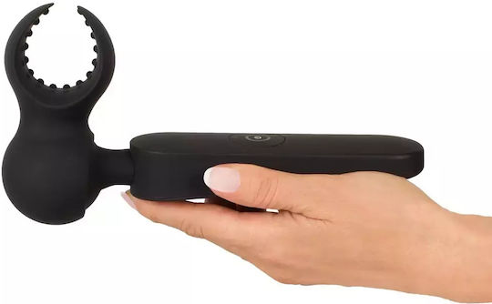 Couples Choice Vibrator 3 Attachments Вибратор Масаж с Дистанционно Управление 11.5см Черни
